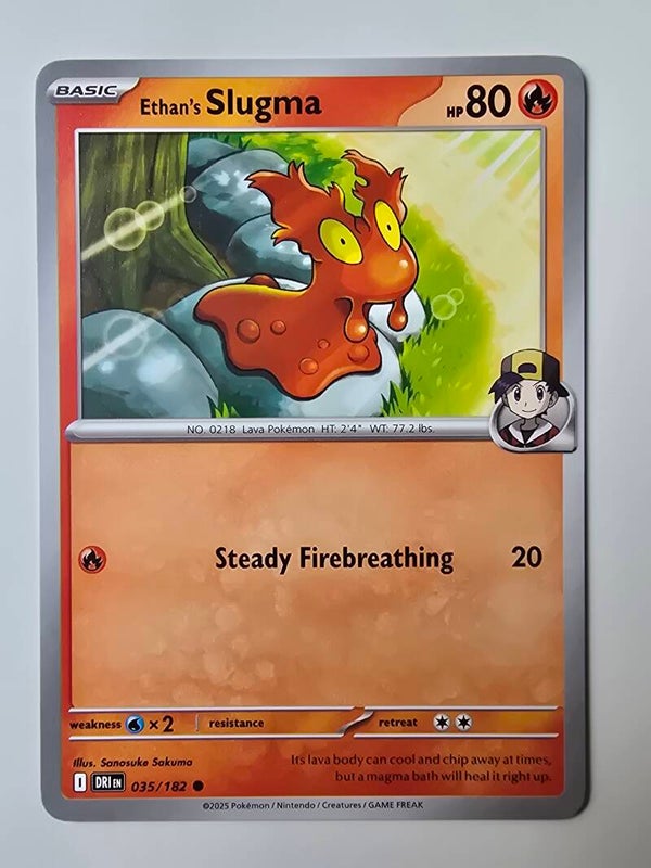 ETHAN'S SLUGMA (DESTINED RIVALS 035/182) (TRADING CARD)