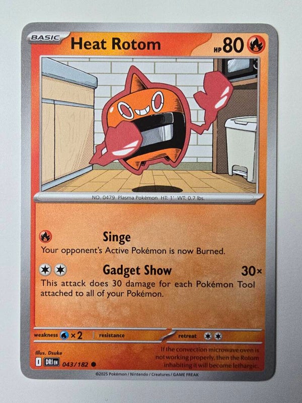 HEAT ROTOM (DESTINED RIVALS 043/182) (TRADING CARD)