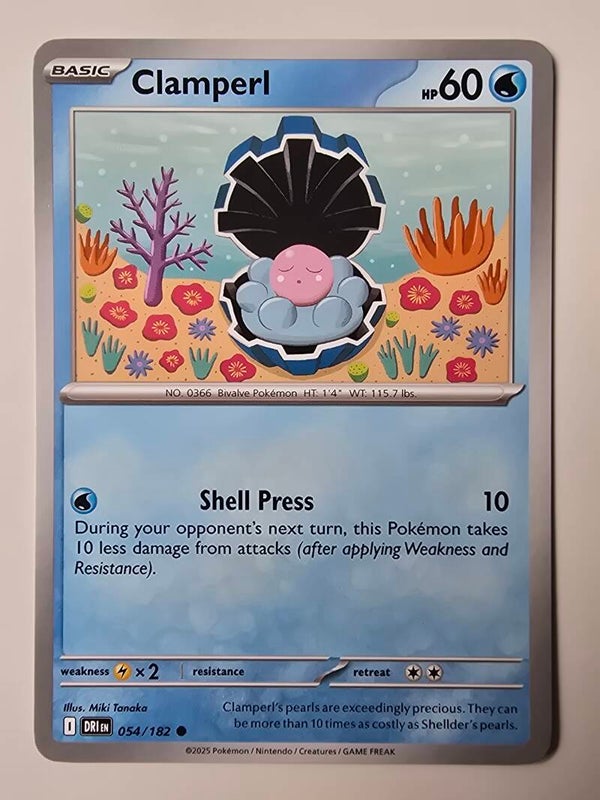 CLAMPERL (DESTINED RIVALS 051/182) (TRADING CARD)