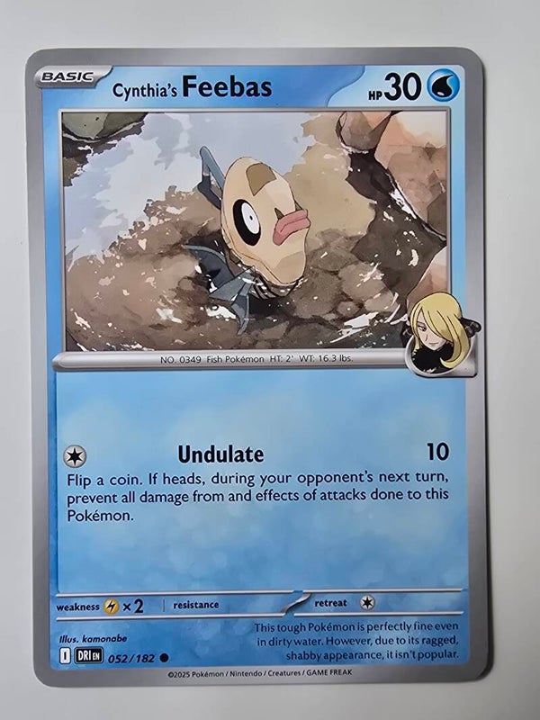 CYNTHIA'S FEEBAS (DESTINED RIVALS 052/182) (TRADING CARD)