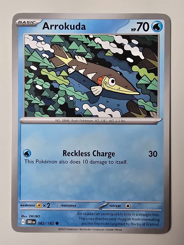 ARROKUDA (DESTINED RIVALS 062/182) (TRADING CARD)