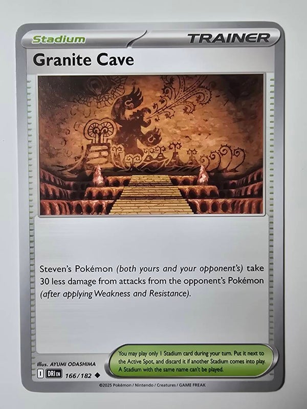 GRANITE CAVE (DESTINED RIVALS 166/182) (TRADING CARD)