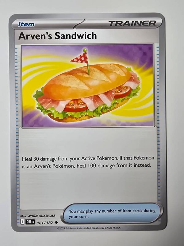 ARVEN'S SANDWICH (DESTINED RIVALS 161/182) (TRADING CARD)