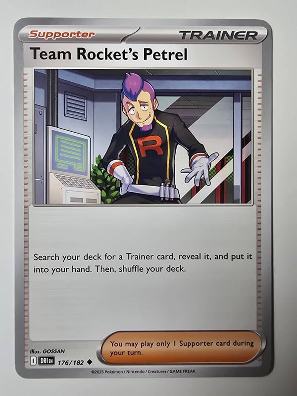 TEAM ROCKET'S PETREL (DESTINED RIVALS 176/182) (TRADING CARD)