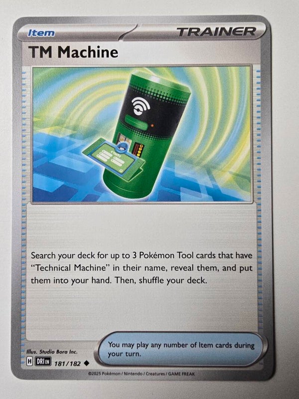 TM MACHINE (DESTINED RIVALS 181/182) (TRADING CARD)