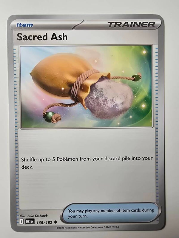 SACRED ASH (DESTINED RIVALS 168/182) (TRADING CARD)