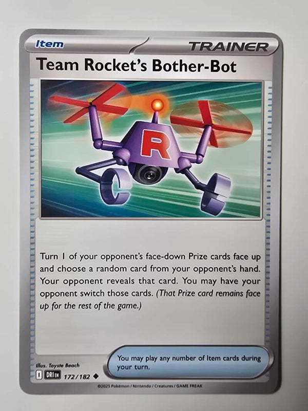 TEAM ROCKET'S BOTHER-BOT (DESTINED RIVALS 172/182) (TRADING CARD)
