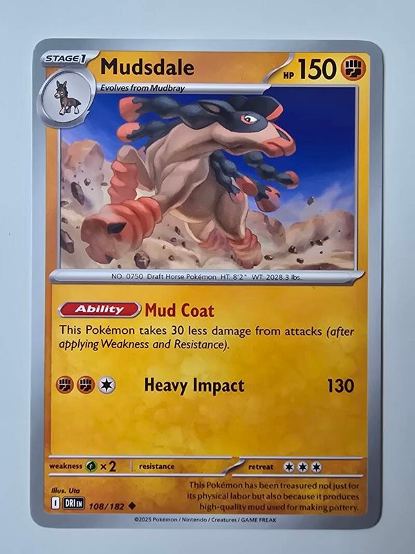 MUDSDALE (DESTINED RIVALS 108/182) (TRADING CARD)