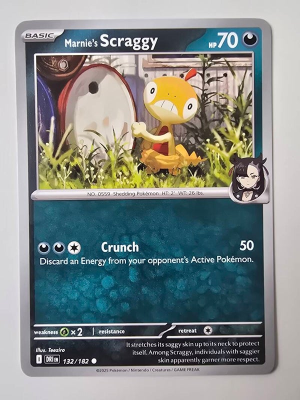 MARNIE'S SCRAGGY (DESTINED RIVALS 132/182) (TRADING CARD)