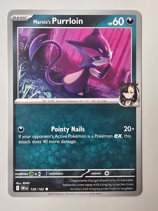MARNIE'S PURRLOIN (DESTINED RIVALS 130/182) (TRADING CARD)