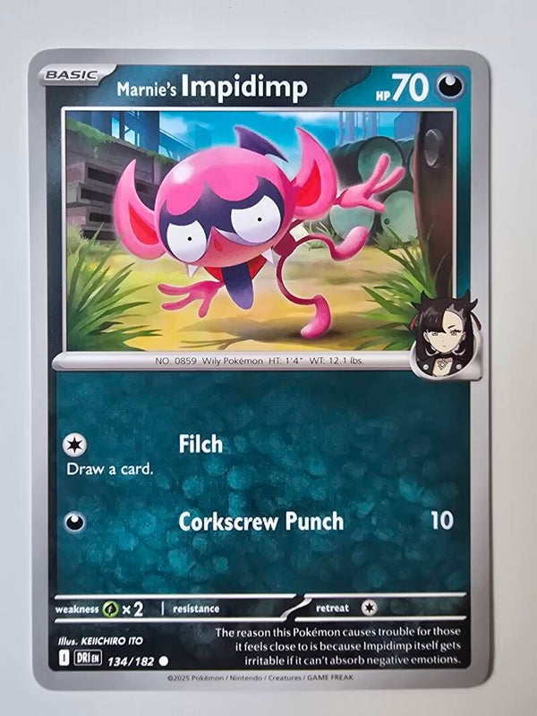 MARNIE'S IMPIDIMP (DESTINED RIVALS 134/182) (TRADING CARD)