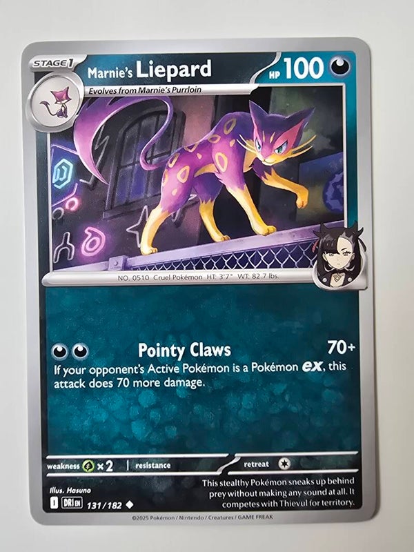 MARNIE'S LIEPARD (DESTINED RIVALS 131/182) (TRADING CARD)