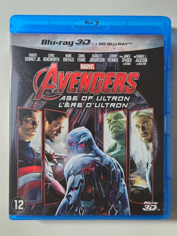 AVENGERS AGE OF ULTRON (3D + 2D) (BLURAY)