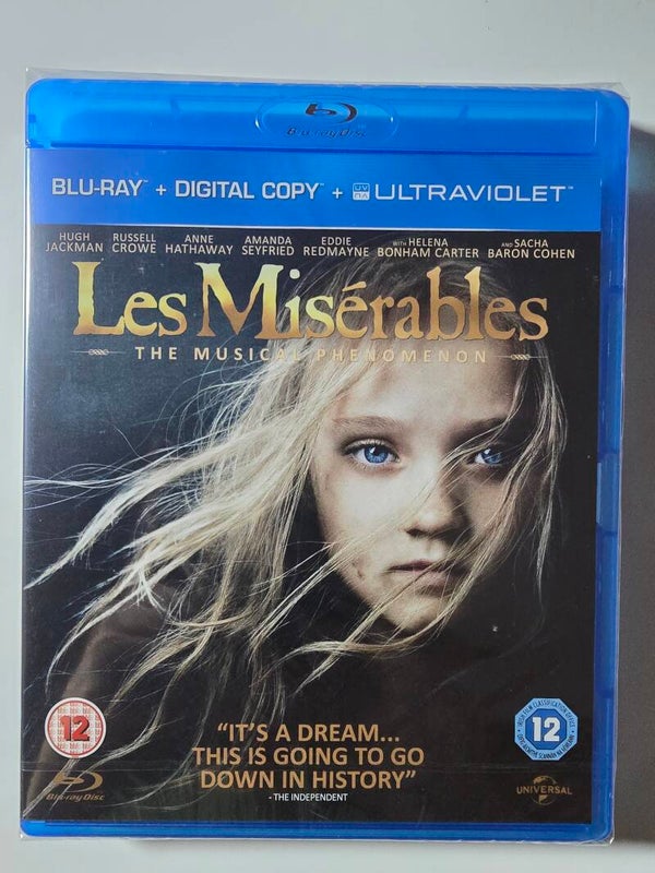 LES MISÉRABLES (IMPORT WITHOUT DUTCH SUBS) (IN SEAL) (BLURAY)