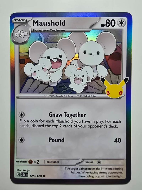 MAUSHOLD (30TH CELEBRATION 125/128) (TRADING CARD)