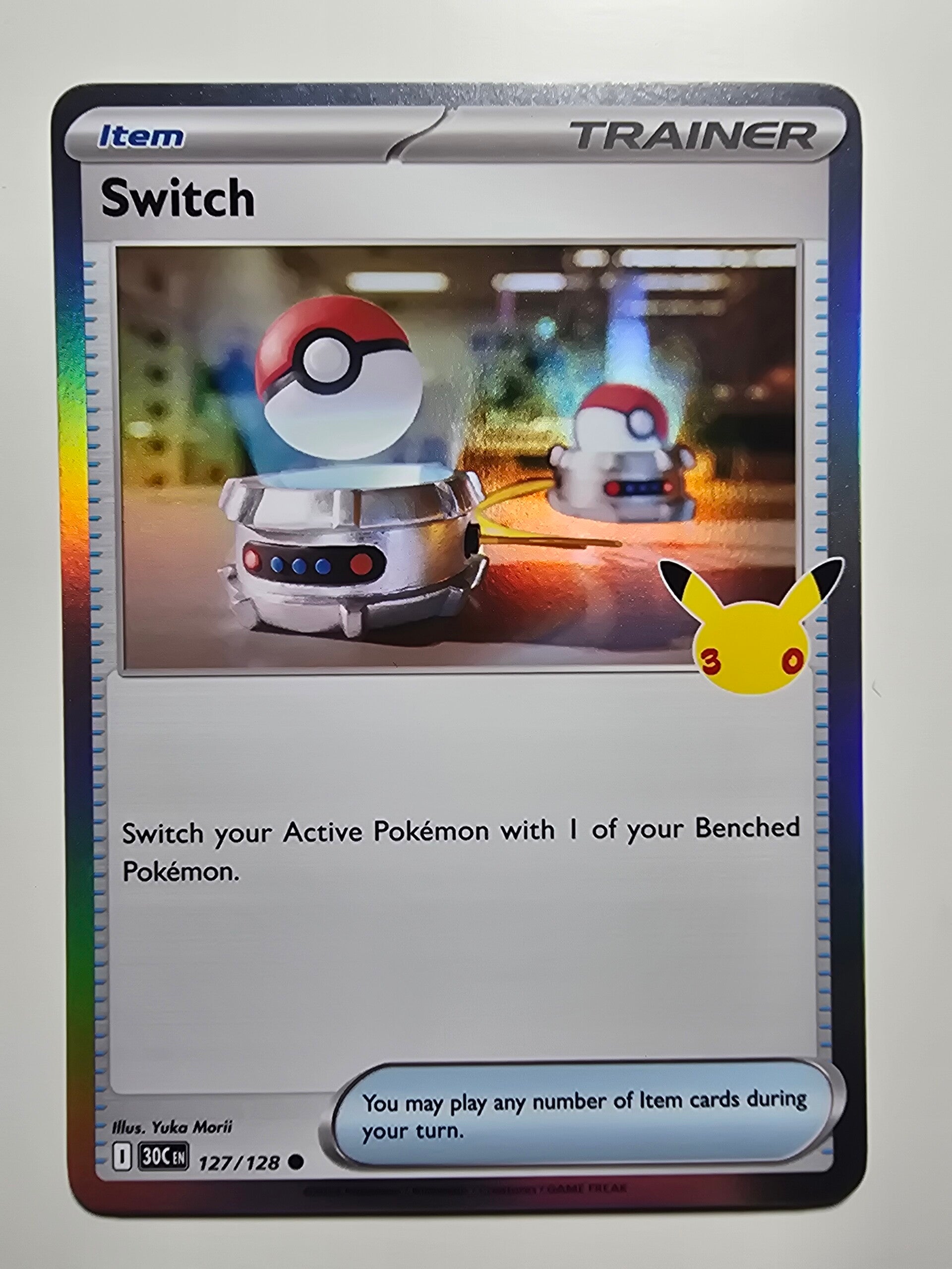 SWITCH (30TH CELEBRATION 127/128) (TRADING CARD)
