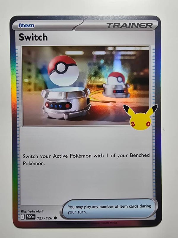 SWITCH (30TH CELEBRATION 127/128) (TRADING CARD)