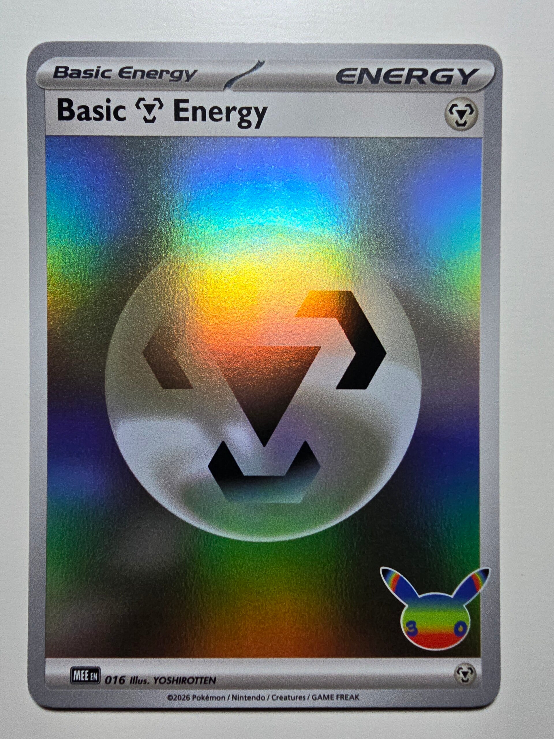 BASIC METAL ENERGY (30TH CELEBRATION MEE 016) (TRADING CARD)