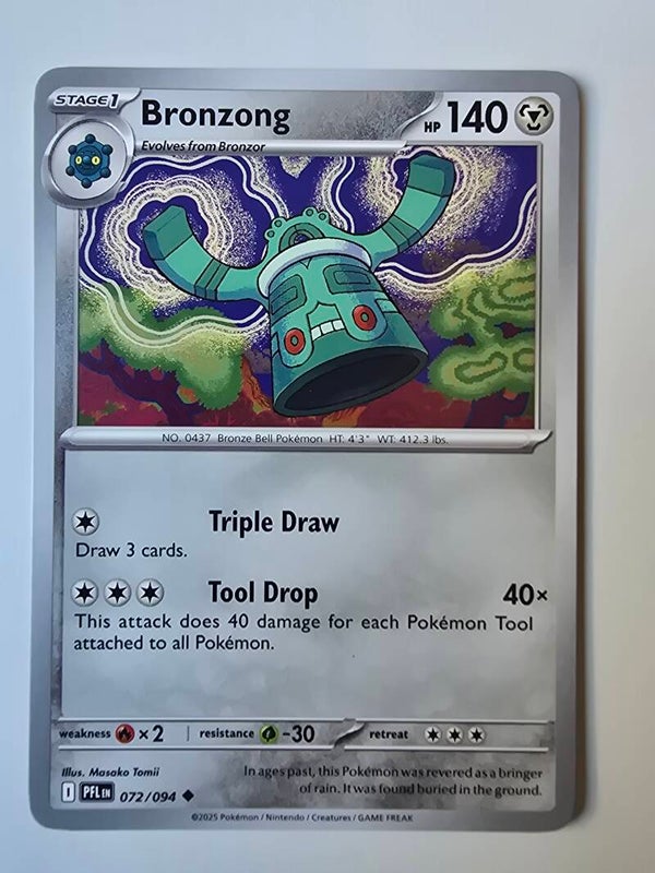 BRONZONG (PHANTASMAL FLAMES 072/094) (POKÉMON) (TRADING CARD)