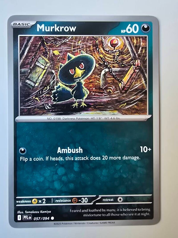 MURKROW (PHANTASMAL FLAMES 057/094) (POKÉMON) (TRADING CARD)