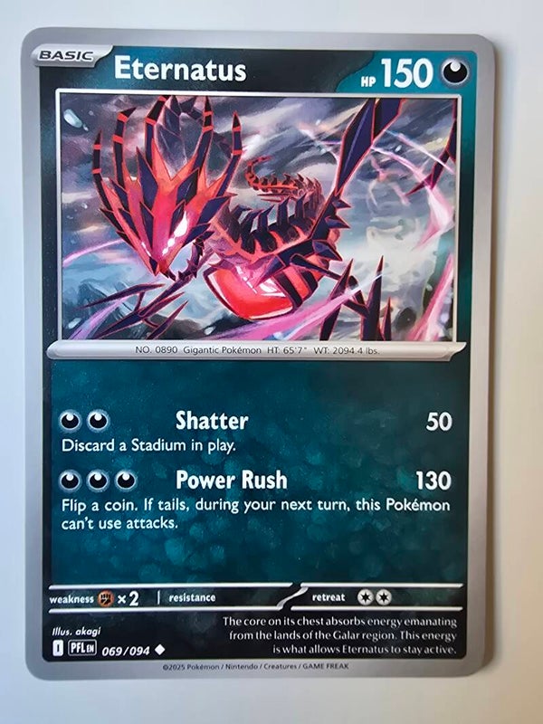 ETERNATUS (PHANTASMAL FLAMES 069/094) (POKÉMON) (TRADING CARD)