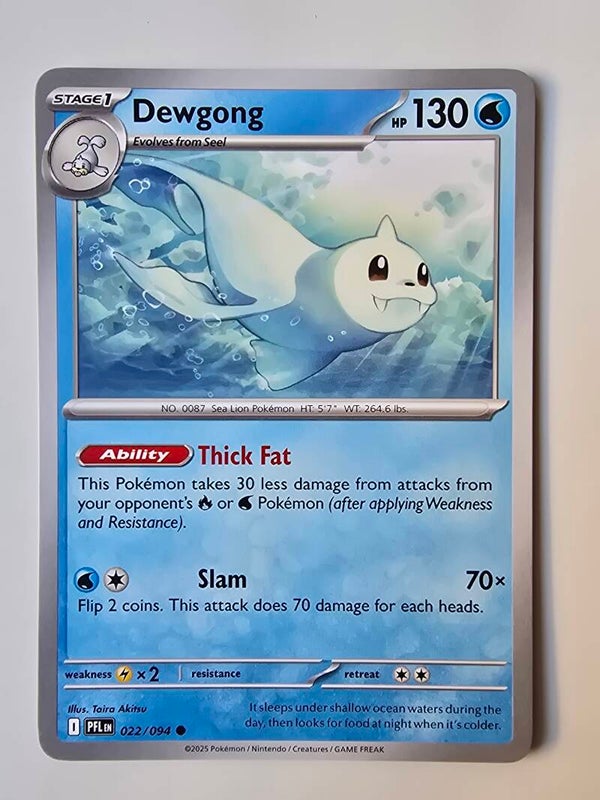DEWGONG (PHANTASMAL FLAMES 022/094) (POKÉMON) (TRADING CARD)
