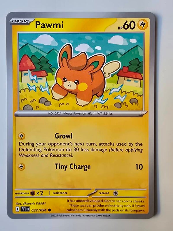 PAWMI (PHANTASMAL FLAMES 032/094) (POKÉMON) (TRADING CARD)