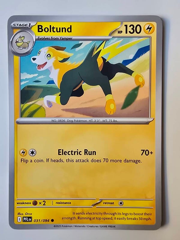 BOLTUND (PHANTASMAL FLAMES 031/094) (POKÉMON) (TRADING CARD)