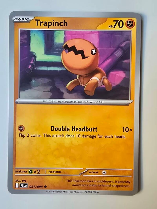 TRAPINCH (PHANTASMAL FLAMES 051/094) (POKÉMON) (TRADING CARD)