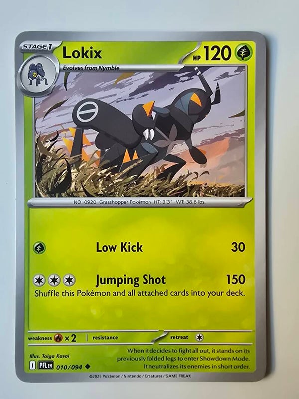 LOKIX (PHANTASMAL FLAMES 010/094) (POKÉMON) (TRADING CARD)