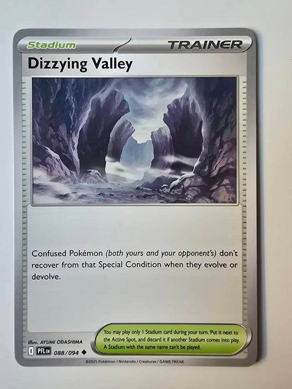 DIZZYING VALLEY (PHANTASMAL FLAMES 088/094) (POKÉMON) (TRADING CARD)