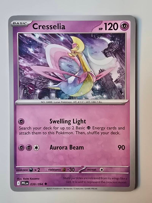 CRESSELIA (PHANTASMAL FLAMES 039/094) (POKÉMON) (TRADING CARD)