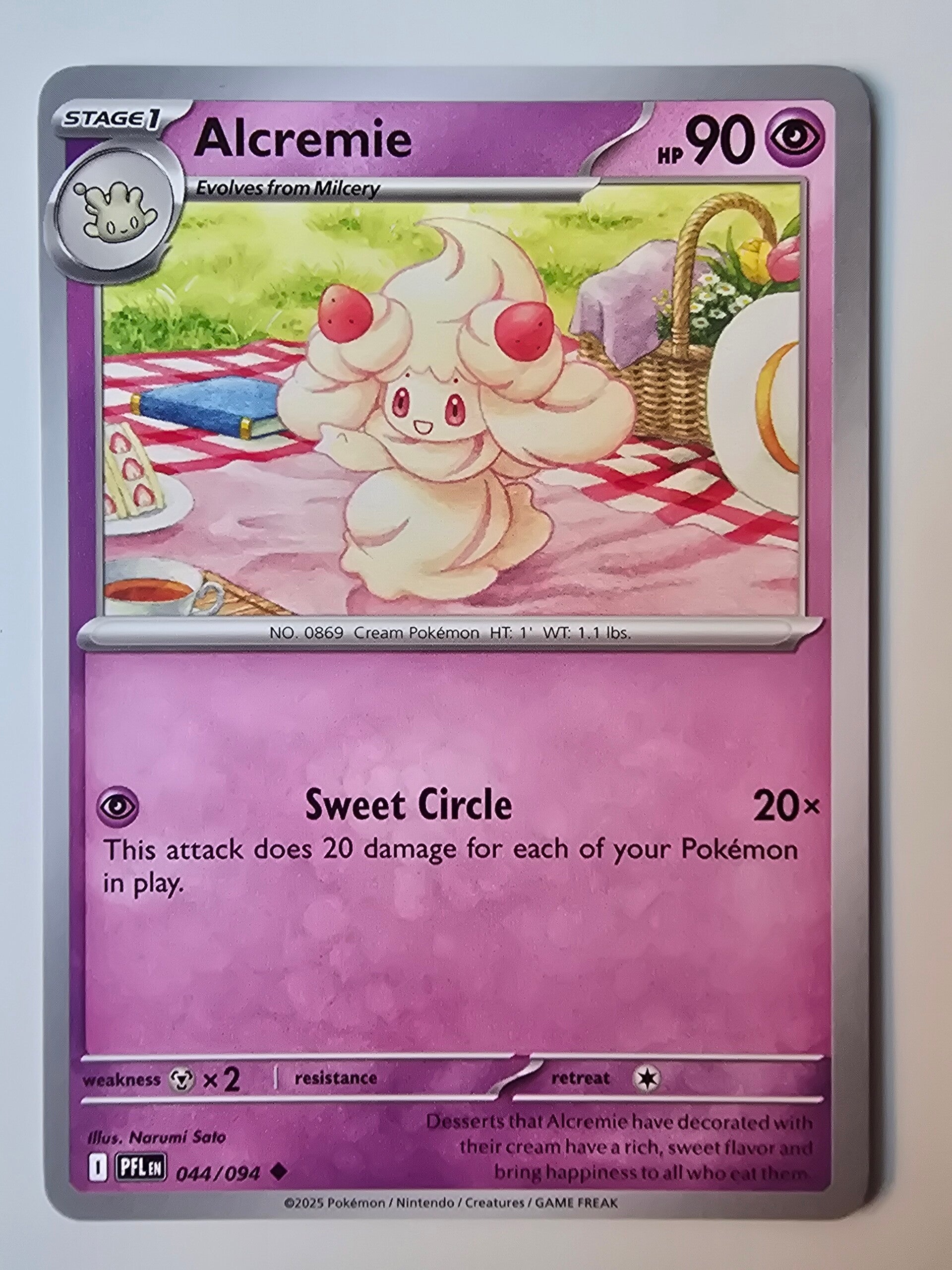 ALCREMIE (PHANTASMAL FLAMES 044/094) (TRADING CARD)