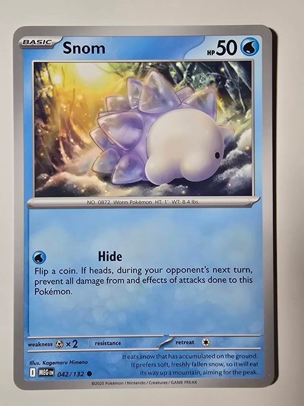 SNOM (MEGA EVOLUTION 042/132) (POKÉMON) (TRADING CARD)