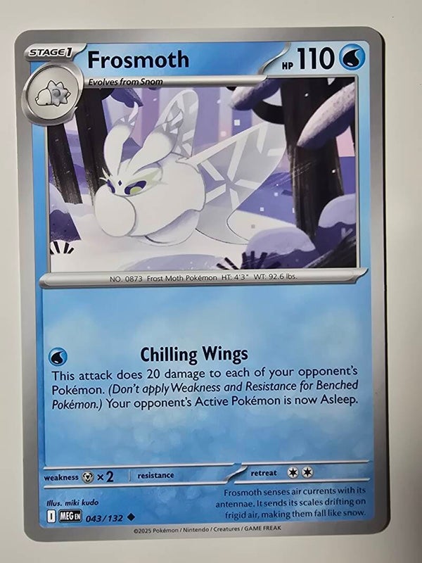 FROSMOTH (MEGA EVOLUTION 043/132) (POKÉMON) (TRADING CARD)
