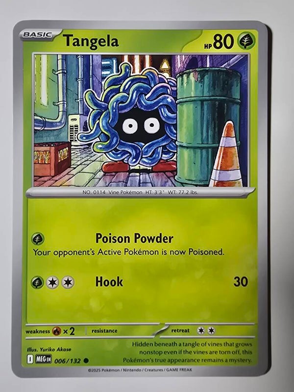 TANGELA (MEGA EVOLUTION 006/132) (POKÉMON) (TRADING CARD)