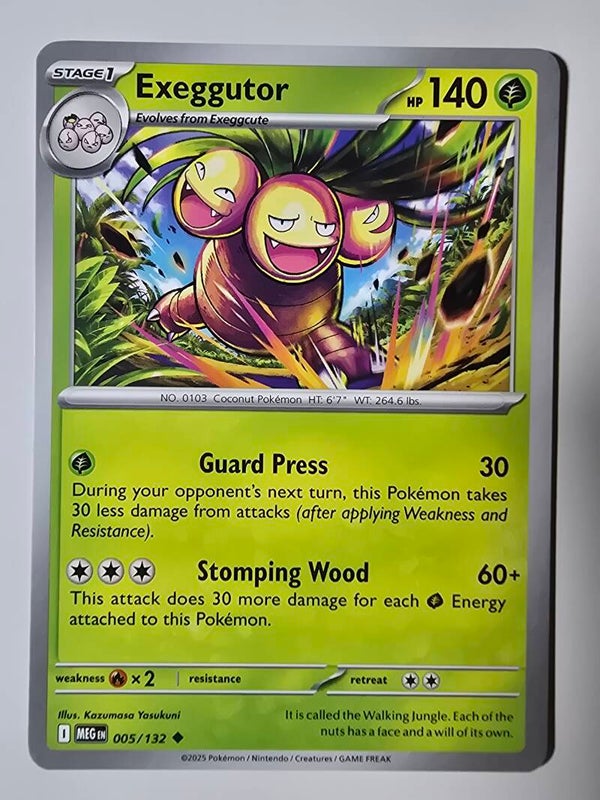 EXEGGUTOR (MEGA EVOLUTION 005/132) (POKÉMON) (TRADING CARD)