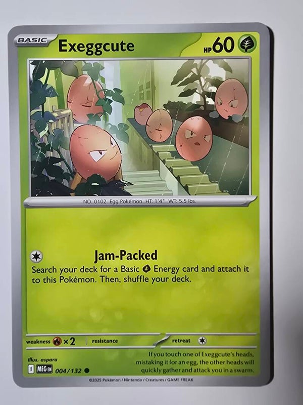 EXEGGCUTE (MEGA EVOLUTION 004/132) (POKÉMON) (TRADING CARD)
