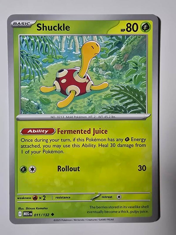 SHUCKLE (MEGA EVOLUTION 011/132) (POKÉMON) (TRADING CARD)