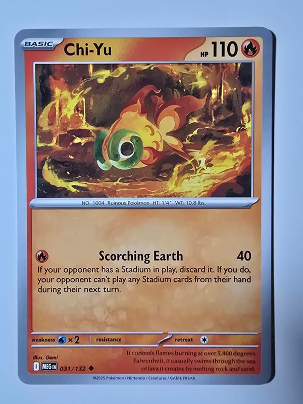 CHI-YU (MEGA EVOLUTION 031/132) (POKÉMON) (TRADING CARD)