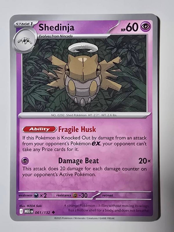 SHEDINJA (MEGA EVOLUTION 061/132) (POKÉMON) (TRADING CARD)