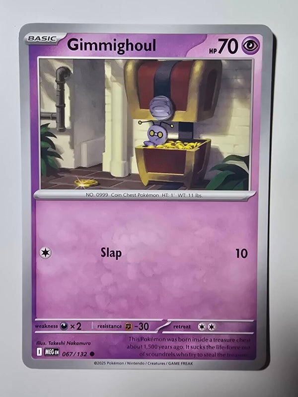 GIMMIGHOUL (MEGA EVOLUTION 067/132) (POKÉMON) (TRADING CARD)