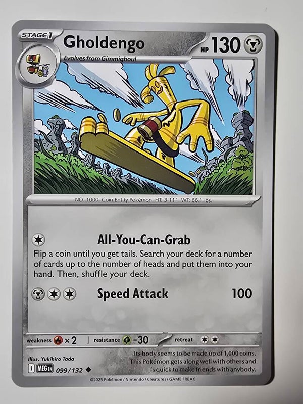 GHOLDENGO (MEGA EVOLUTION 099/132) (POKÉMON) (TRADING CARD)