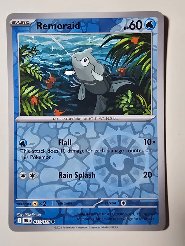 REMORAID (JOURNEY TOGETHER 033/159) (REVERSE HOLO) (POKÉMON) (TRADING CARD)
