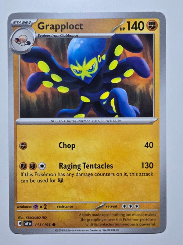 GRAPPLOCT (SURGING SPARKS 113/191) (TRADING CARD)