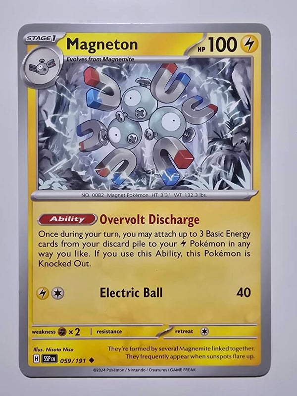 MAGNETON (SURGING SPARKS 059/191) (TRADING CARD)