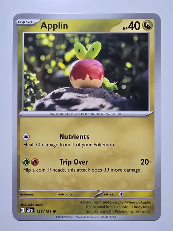 APPLIN (SURGING SPARKS 138/191) (TRADING CARD)