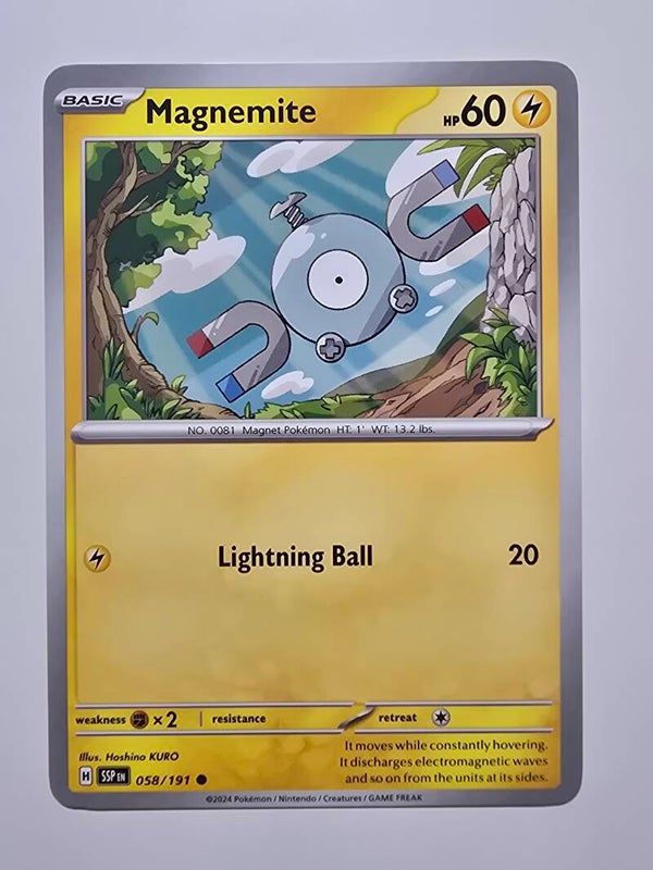 MAGNEMITE (SURGING SPARKS 058/191) (TRADING CARD)