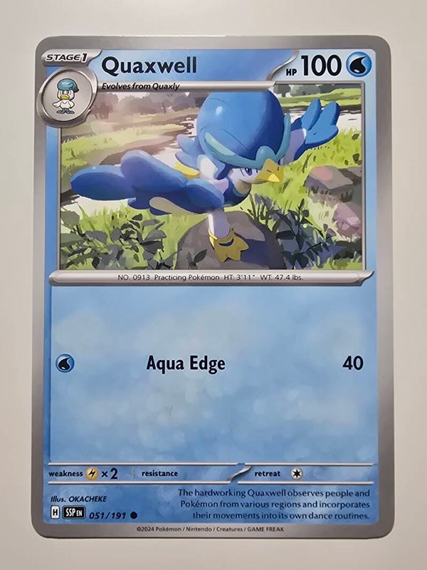 QUAXWELL (SURGING SPARKS 051/191) (TRADING CARD)