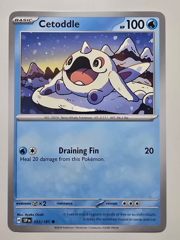 CETODDLE (SURGING SPARKS 053/191) (TRADING CARD)